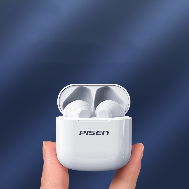 Tai nghe không dây PISEN True Wireless Airs2 , White - Hàng chính hãng