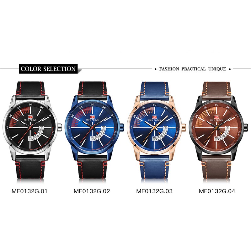 Đồng Hồ Đeo Tay MINIFOCUS Chống Nước Dành Cho Nam