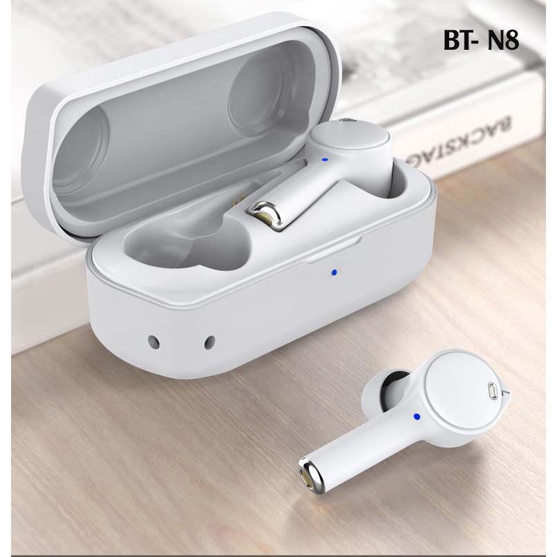 ●Tai nghe true wireless N8 Cảm Ứng | Chống Nước IPX5 Bass Cực Mạnh Bluetooth 5.0 BẢO HÀNH 12 THÁNG