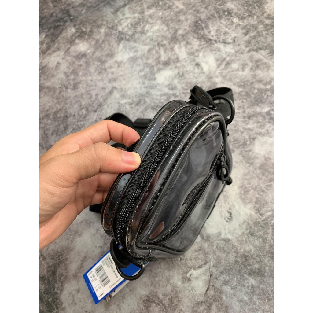 Túi đeo chéo das vintage trong suốt