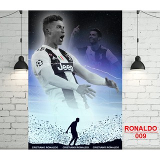 Poster decal dán tường cầu thủ Ronaldo