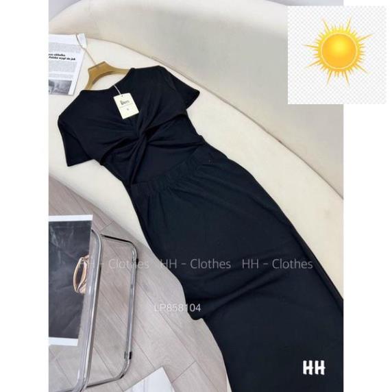 ✊👊 Đầm body cutout xoắn lưng tay con ✊👊