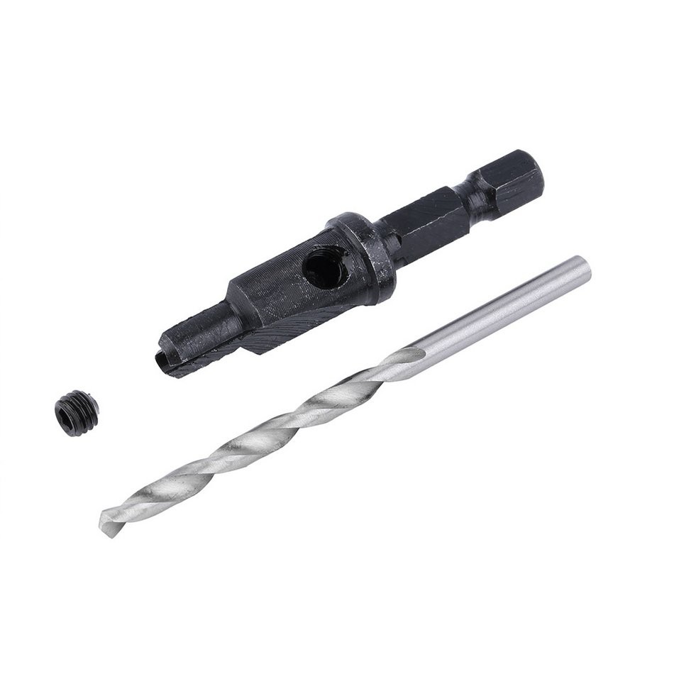 Bộ 4 khoan và 1 cây đục lỗ