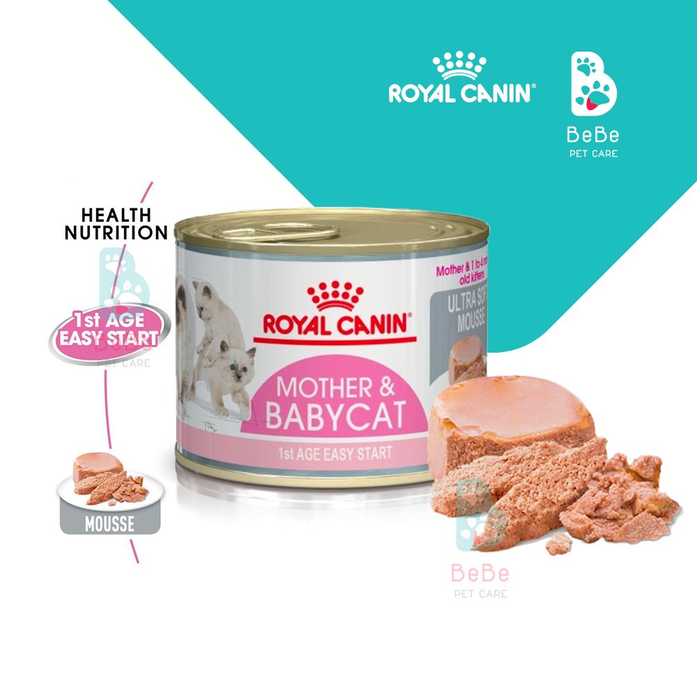 Pate ROYAL CANIN Mother &amp; Baby Cat Cho Mèo Mẹ &amp; Mèo Con 195Gr