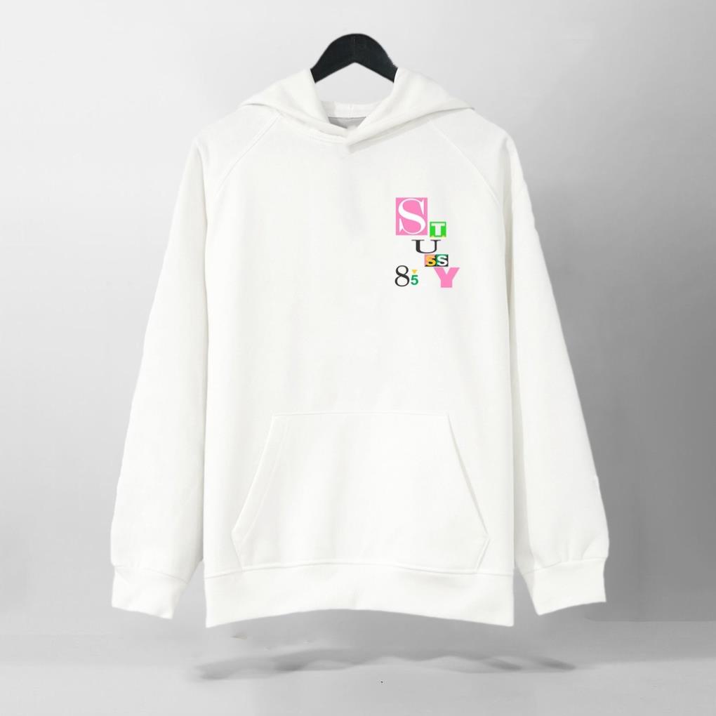 Áo Nỉ HOODIE Stussy Hot Trend, Form Rộng CHUẨN Xu Hướng, áo nỉ bông hoodie unisex nam nữ