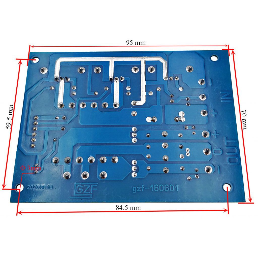 Module chuyển đổi 12VDC - 24VDC ra nguồn đôi 12V - 24V