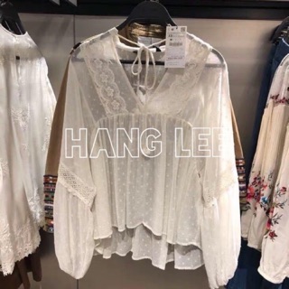 Áo trắng babydoll