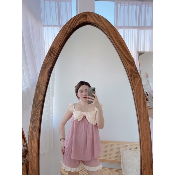 BỘ COTTON ĐŨI ÁO HAI DÂY QUẦN ĐÙI CHẤT LIỆU ĐẸP | BigBuy360 - bigbuy360.vn