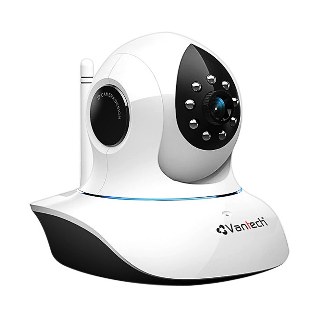 Camera IP Vantech VT-6300A 1.0 Megapixel, 10 IR LEDs, P2P, H.264 Wireless Pan/Tilt IP Camera