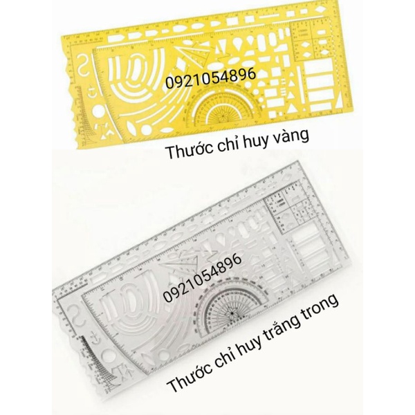 THƯỚC CHỈ HUY THAM MƯU CHẤT LƯỢNG , KIÊM KHUÔN VẼ BẢN ĐỒ QUÂN SỰ CHUYÊN DỤNG, THƯỚC Đo TỈ LỆ BA CẠNH