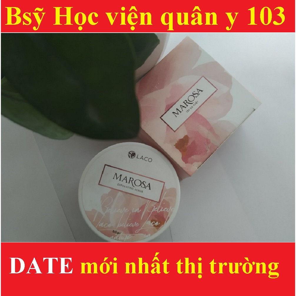 Tẩy Da Chết Marosa Scrub Laco, Làm Sạch Da,Bã Nhờn,Biểu Bì, Tẩy Tế Bào Chết, phục hồi làn da sáng trắng tự nhiên