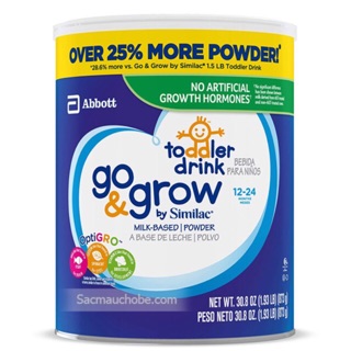 Sữa bột Similac Go & Grow Của Mỹ Cho Bé Từ 12-24 Tháng_873g