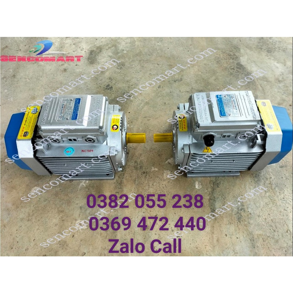 Mô tơ động cơ điện 1 pha 220V chính hãng TOÀN PHÁT 3kw  tốc chậm 1400v/p, dây đồng 100%, trục 24mm