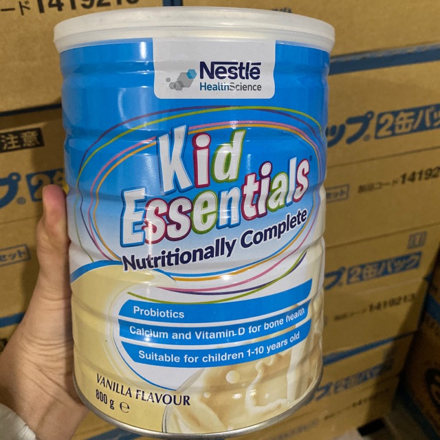 (Date 10/2022) Sữa Kid Essentials Úc hộp 800g