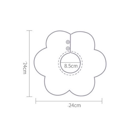 Yếm tròn xoay 360 độ chống thấm cho bé/ yếm dãi giữ ấm cổ 100% cotton mềm mại an toàn nhiều mẫu họa tiết xinh xắn