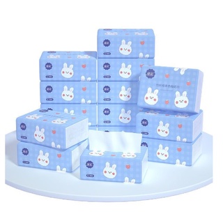 Gói giấy ăn rút con thỏ siêu dai (gói 300 tờ)