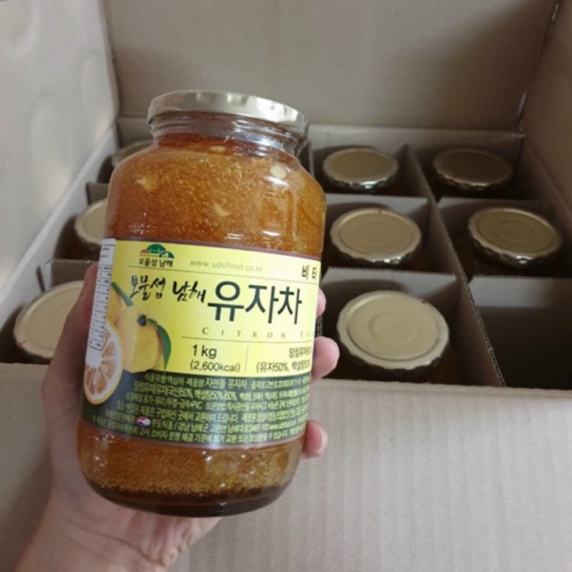 [10/2023]Mật ong chanh đào Hàn Quốc 1KG