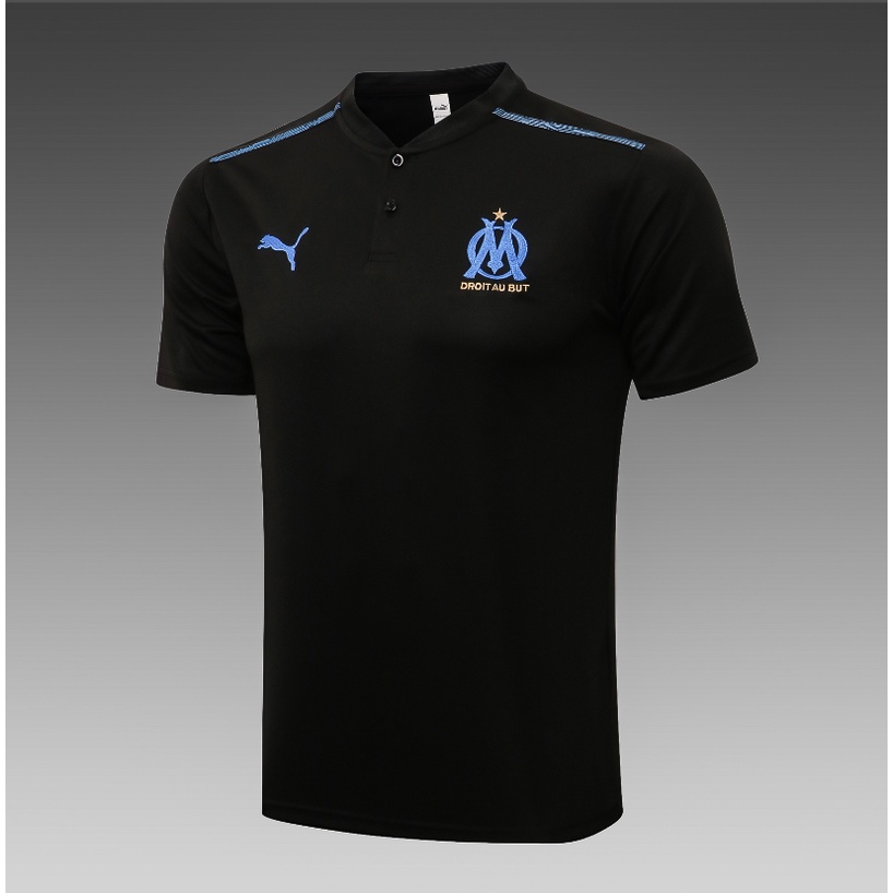 Bộ Quần Áo Bóng Đá POLO 2022/23 Marseille Ý Cho Nam