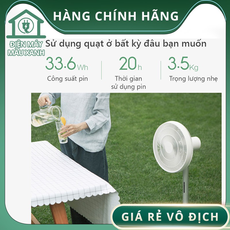 Bản QUỐC TẾ - QUẠT KHÔNG DÂY THÔNG MINH XIAOMI SMARTMI GEN 3 / GEN 2 | BigBuy360 - bigbuy360.vn