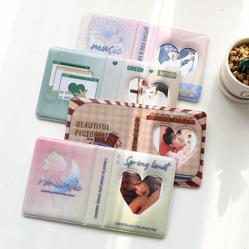 Album Ảnh 3 inch Bằng PP Trong Suốt Họa Tiết Hoạt Hình Dễ Thương