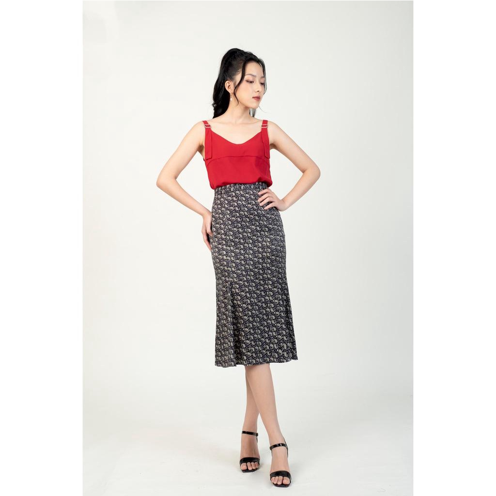 Chân váy họa tiết MMOutfit M-JU050321046