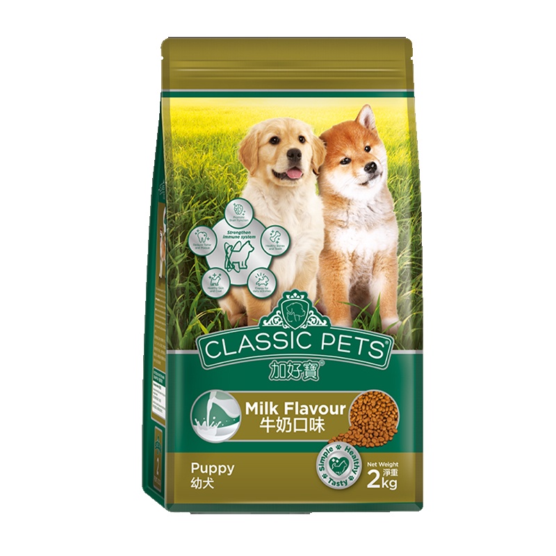 Hạt cho chó con Classic Pets Puppy vị sữa 400g thức ăn cho chó con thơm ngon DACOTE