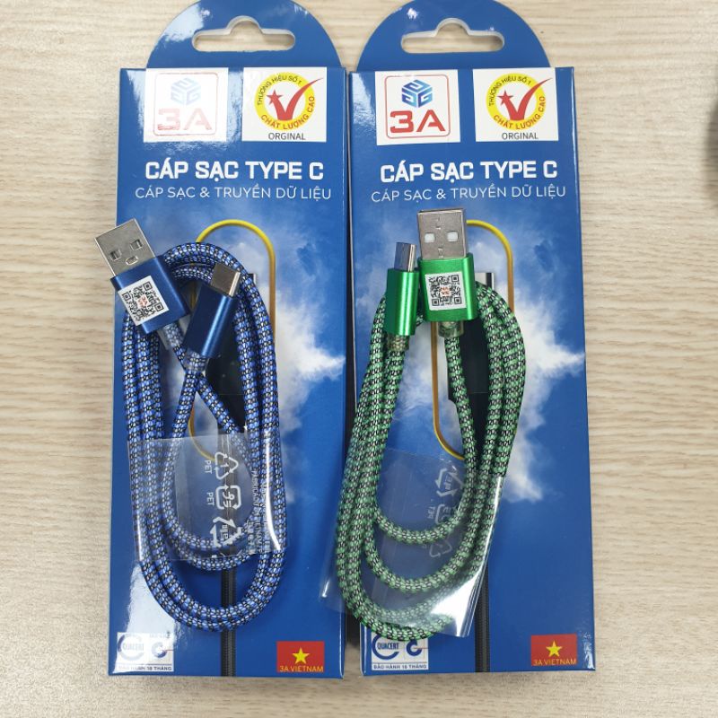 Cáp sạc nhanh chân micro sam sung, oppo, vivo...dài 1m