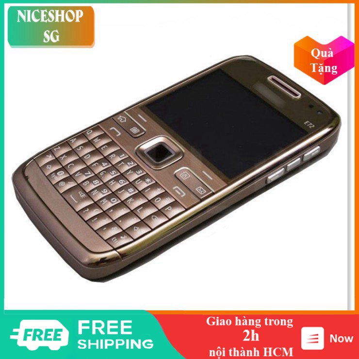 Điện thoại Nokia E72  🤗Nowship🤗 Điện thoại Nokia E72 hàng đẹp độc hiếm hỗ trợ 3g wifi pin 1500mah màn hình sắc nét