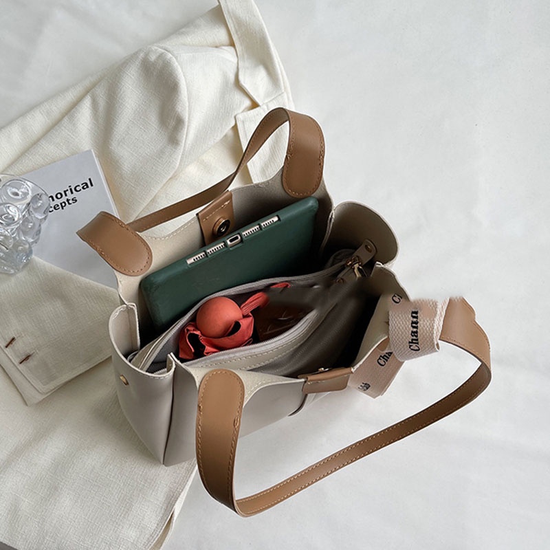 Túi Đeo Vai Sức Chứa Lớn Phong Cách retro Dễ Phối Đồ Thời Trang Cho Nữ