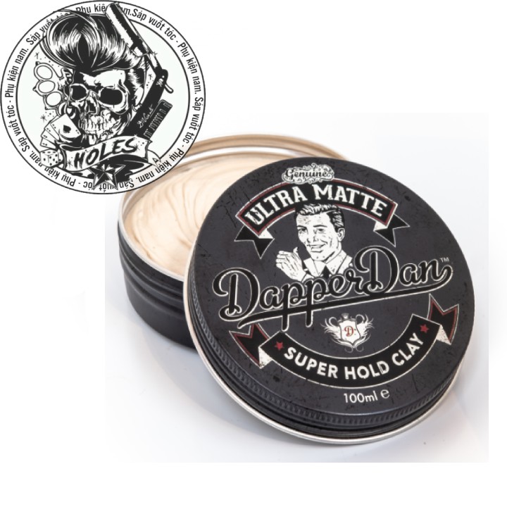 Sáp vuốt tóc Dapper Dan Ultra Matte Clay - 100ml