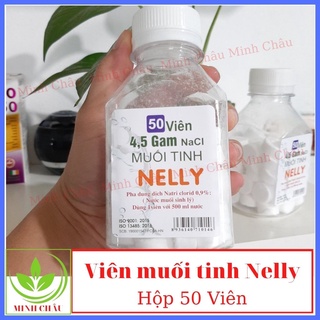 Viên muối tinh Nelly (hộp 50 viên)