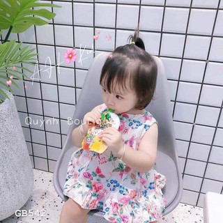 Set bộ hoa hồng vạt chéo xinh xắn cho bé gái🌼🌸🌺