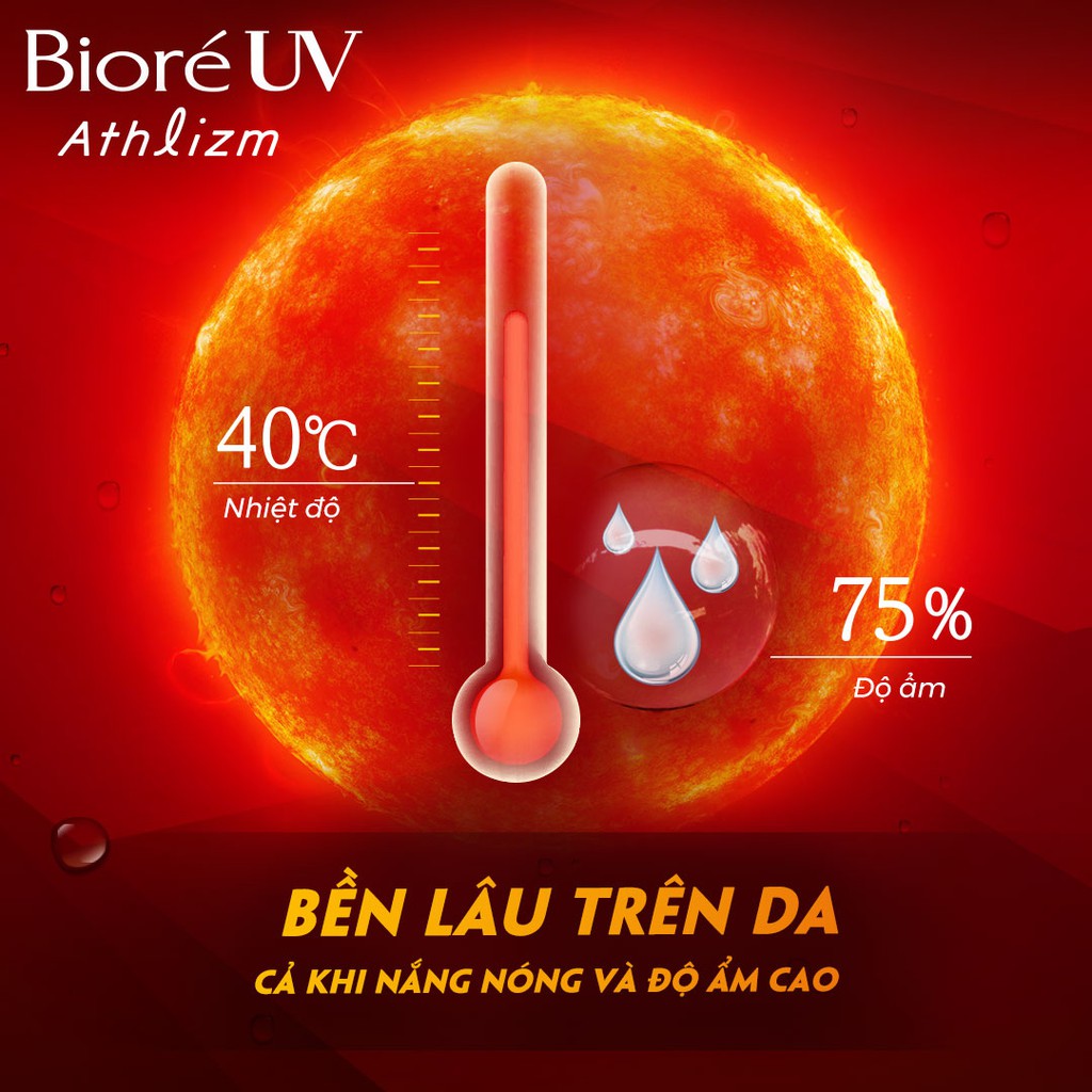Bioré Xịt Chống Nắng Vận Động Chuyên Nghiệp UV Athlizm SPF50+/PA++++ 90g