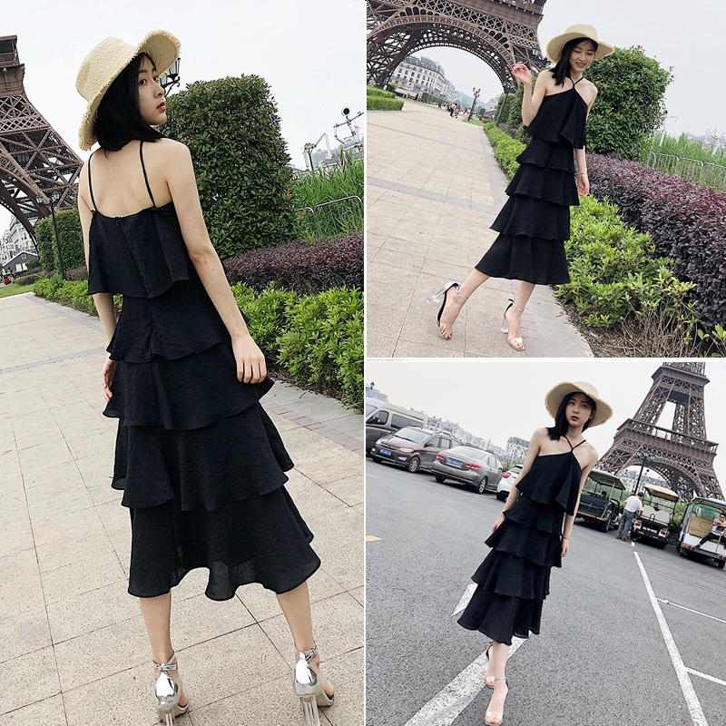 Đầm Midi Cotton Xếp Tầng Xinh Xắn Dành Cho Nữ | BigBuy360 - bigbuy360.vn