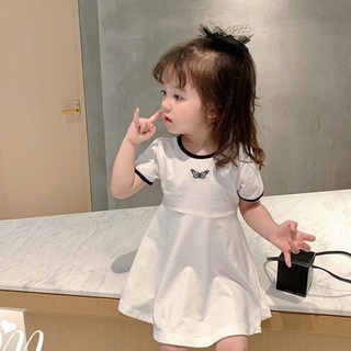 Đầm Eo Cao Thời Trang Dễ Thương Dành Cho Bé Gái