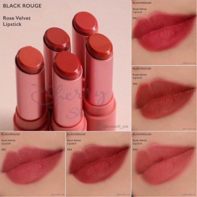 BlackRouge phiên bản son thỏi