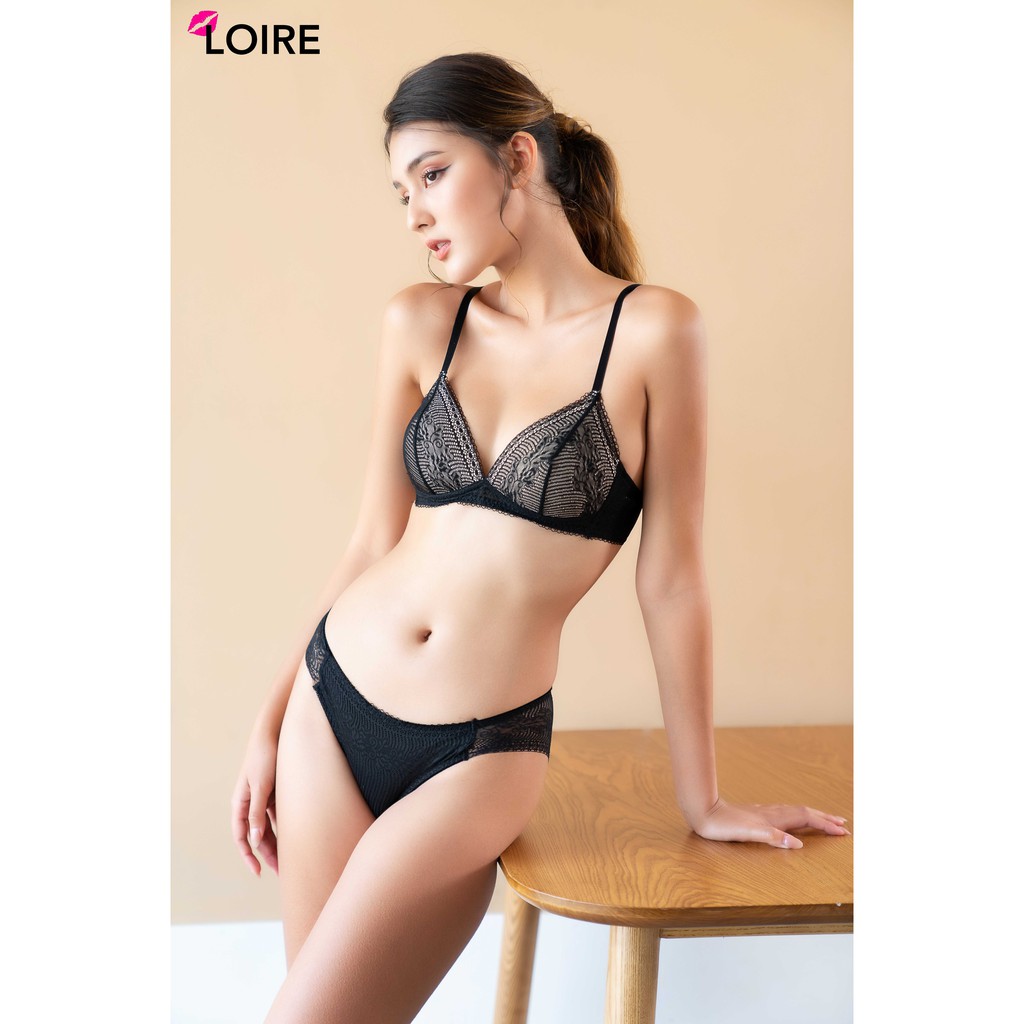[Mã WABRLR50K giảm 50K đơn 0Đ] Bộ Đồ Lót Nữ LOIRECHIC BRC37 Ren Mềm Không Gọng (Áo và Quần) | BigBuy360 - bigbuy360.vn
