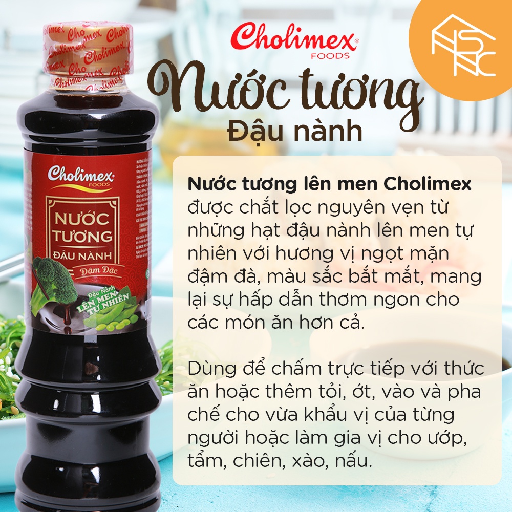 [Cholimex] Nước tương đậu nành lên men 300ml