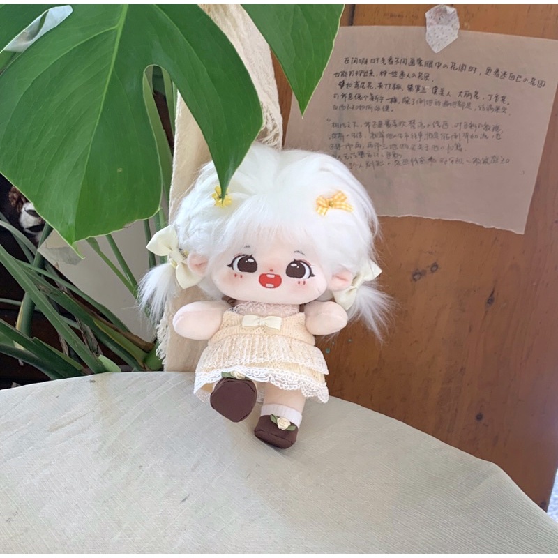 Bộ Kem bơ cho doll 20cm