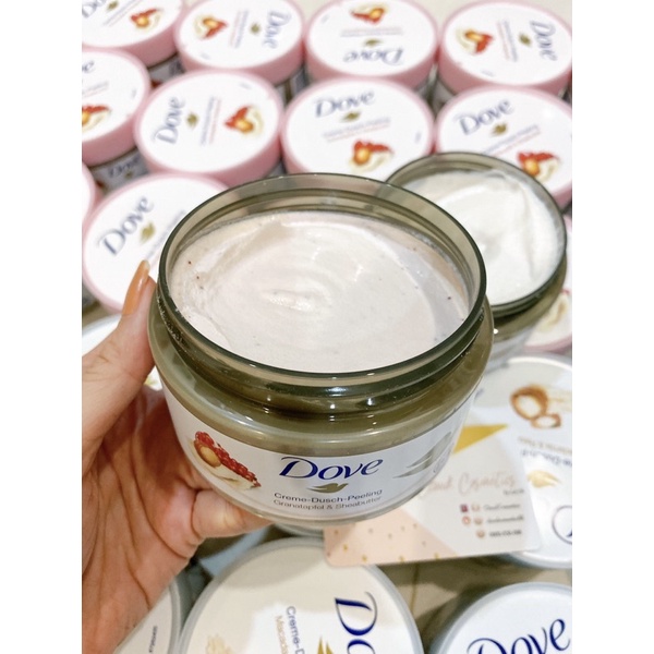 Tẩy Da Chết Body Dove Exfoliating Body Polish 225ml [Bản Đức]