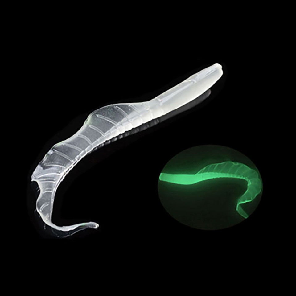 Bộ 10 mồi câu cá giả WALK FISH 58MM 75MM 86MM bằng silicon mềm