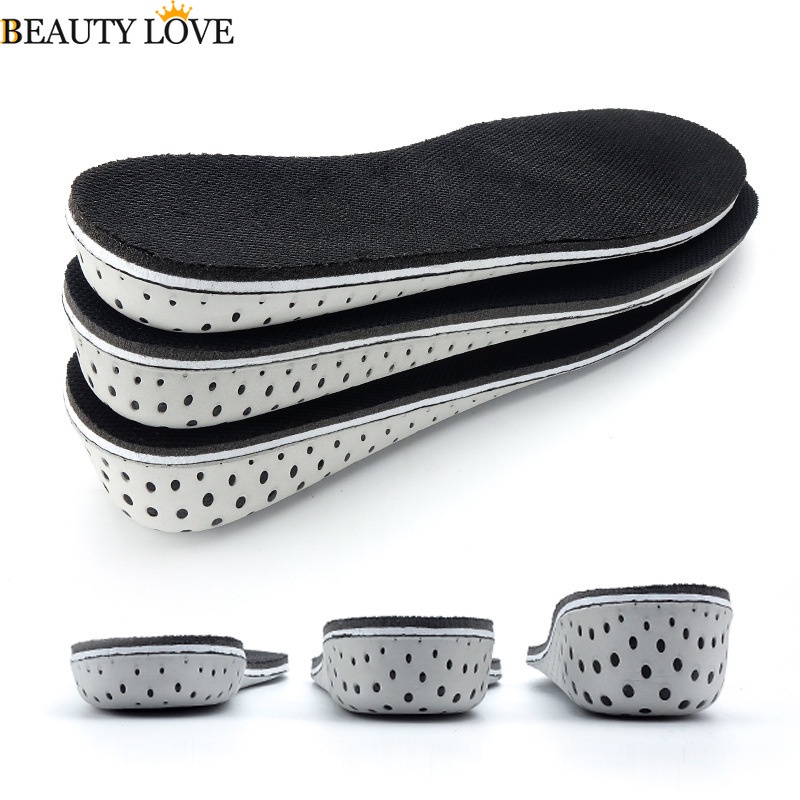 [Mới] Đệm Lót Giày Thể Thao Mềm Vô Hình Đàn Hồi Giảm Xóc Tăng Chiều Cao Thoáng Khí Thoải Mái Có Thể Cắt Ra Dành Cho Unisex