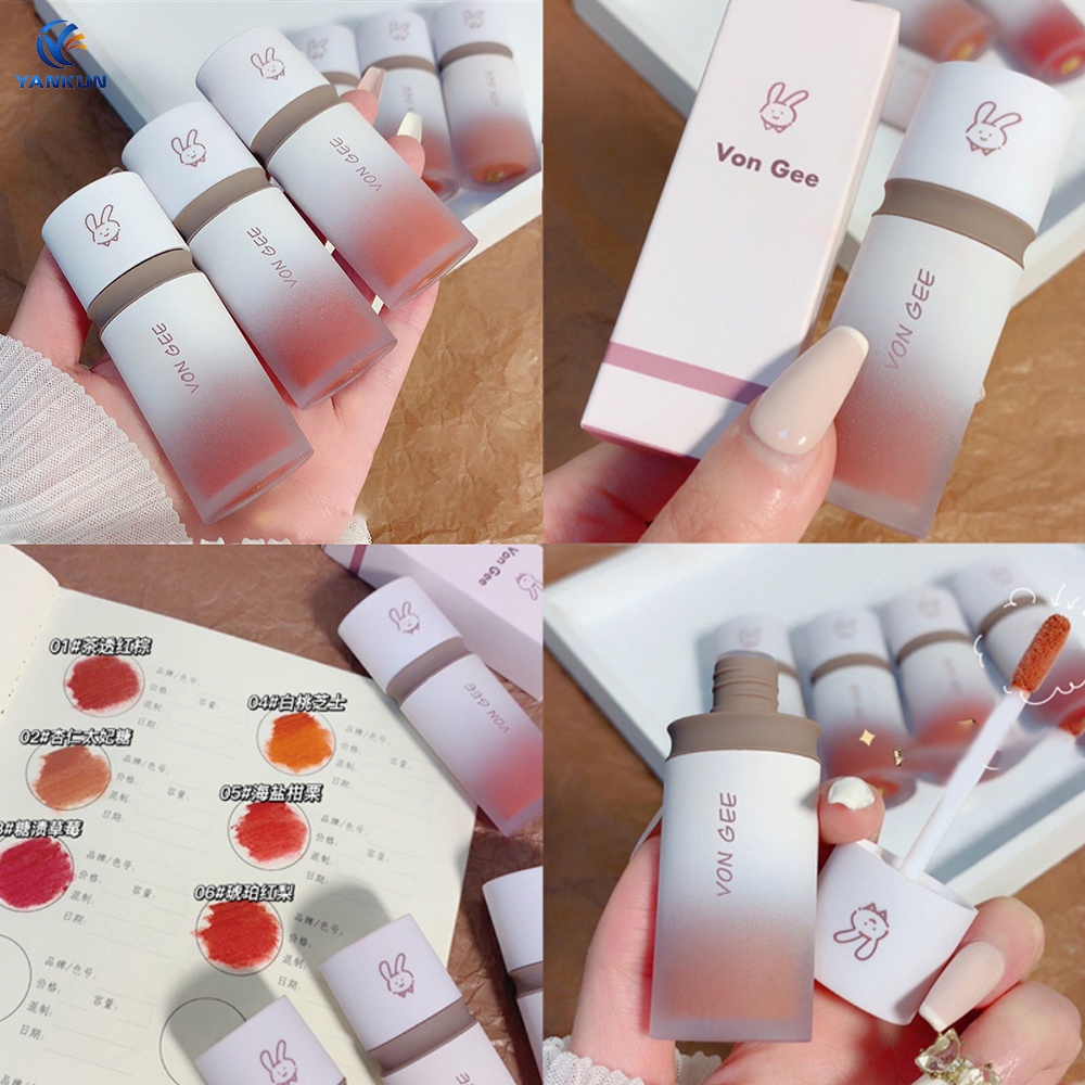 Son Kem Lì Nhung Mịn Tông Màu Trắng Trơn Dành Cho Học Sinh