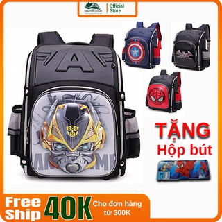 BALO HỌC SINH CAO CẤP loại ba lô chống gù học sinh tiểu học, cặp học sinh siêu nhẹ, chống nước