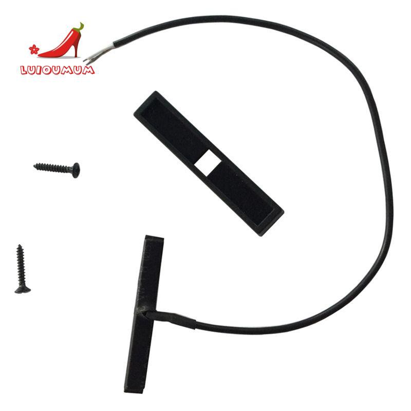 Rod Piezo Pickup with Center Lead for Acoustic Electric Violin Mounting Bracket Screws
