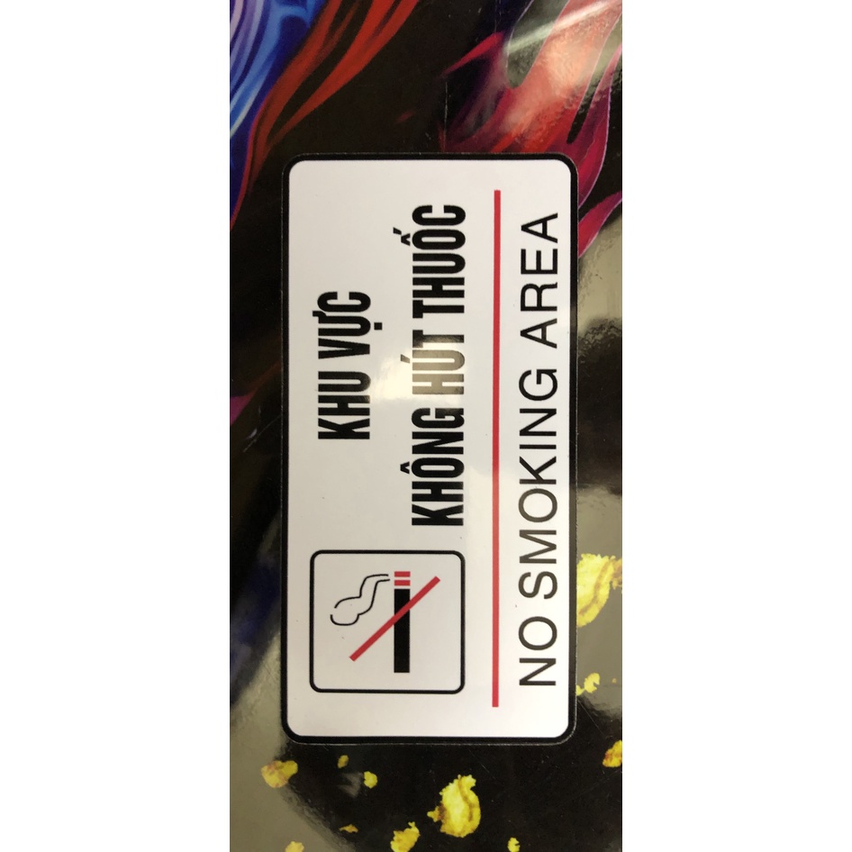 Nhãn dán không hút thuốc