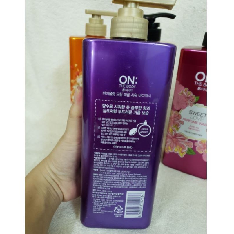 Sữa tắm nội địa On The Body 500ml [Hàng Hàn Quốc]