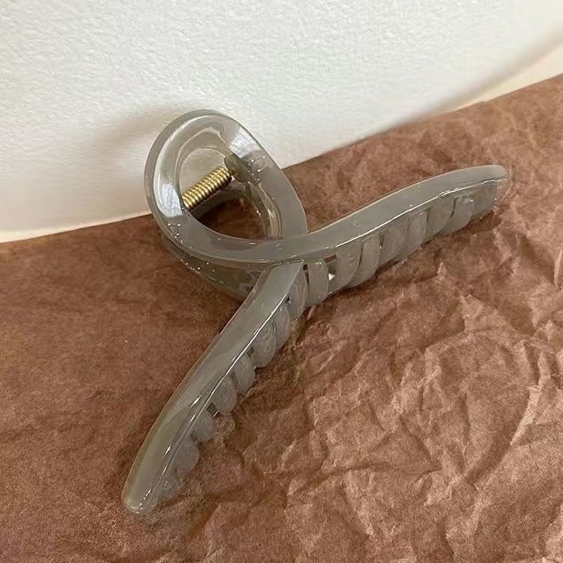 Kẹp Tóc Hình Cá Mập Cỡ Lớn Phong Cách Hàn Quốc Thời Trang Cho Nữ