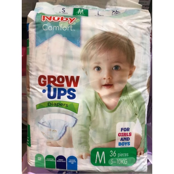 BỈM NUBY NHẬP KHẨU THƯƠNG HIỆU MỸ  S40/M36/M48/L46/XL44