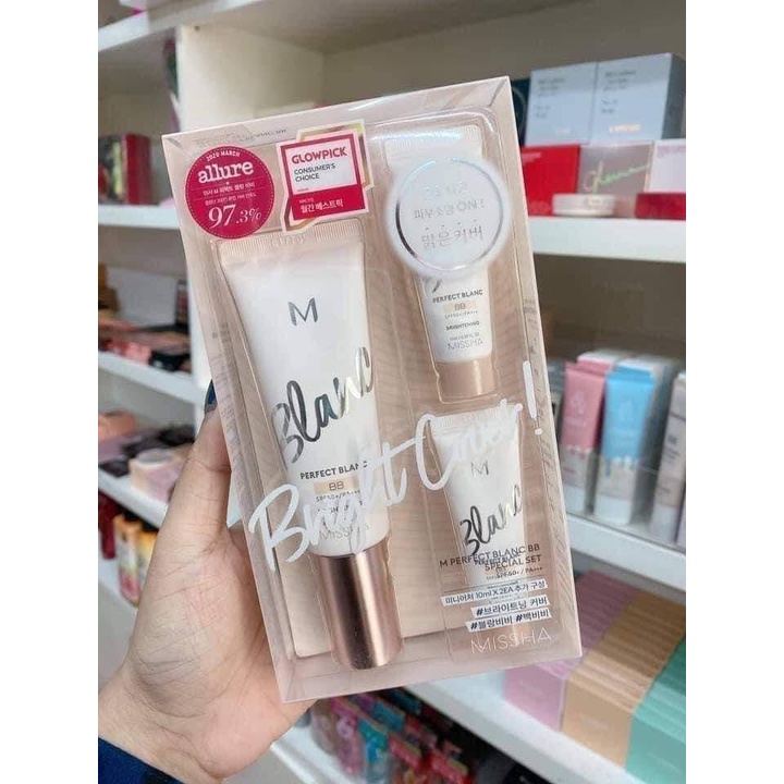 Kem Nền Missha M Perfect Blanc Brightening BB Cream SPF50+/PA+++